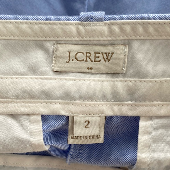 J. Crew Cotton Chino Shorts - Size 2 - EUC - Picture 3 of 6